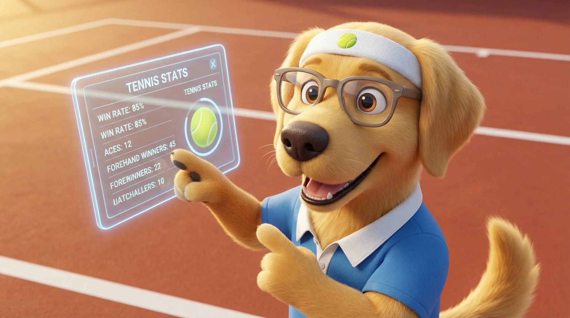 Analyse de données tennis sur smartphone