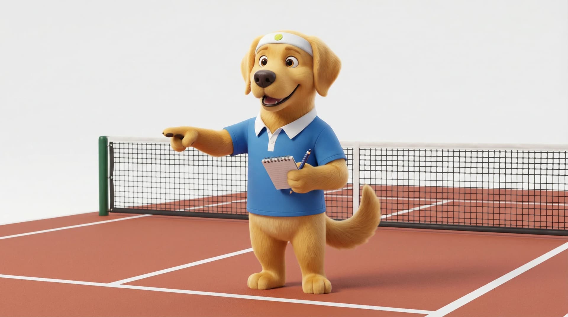 Tablette d'analyse tactique tennis