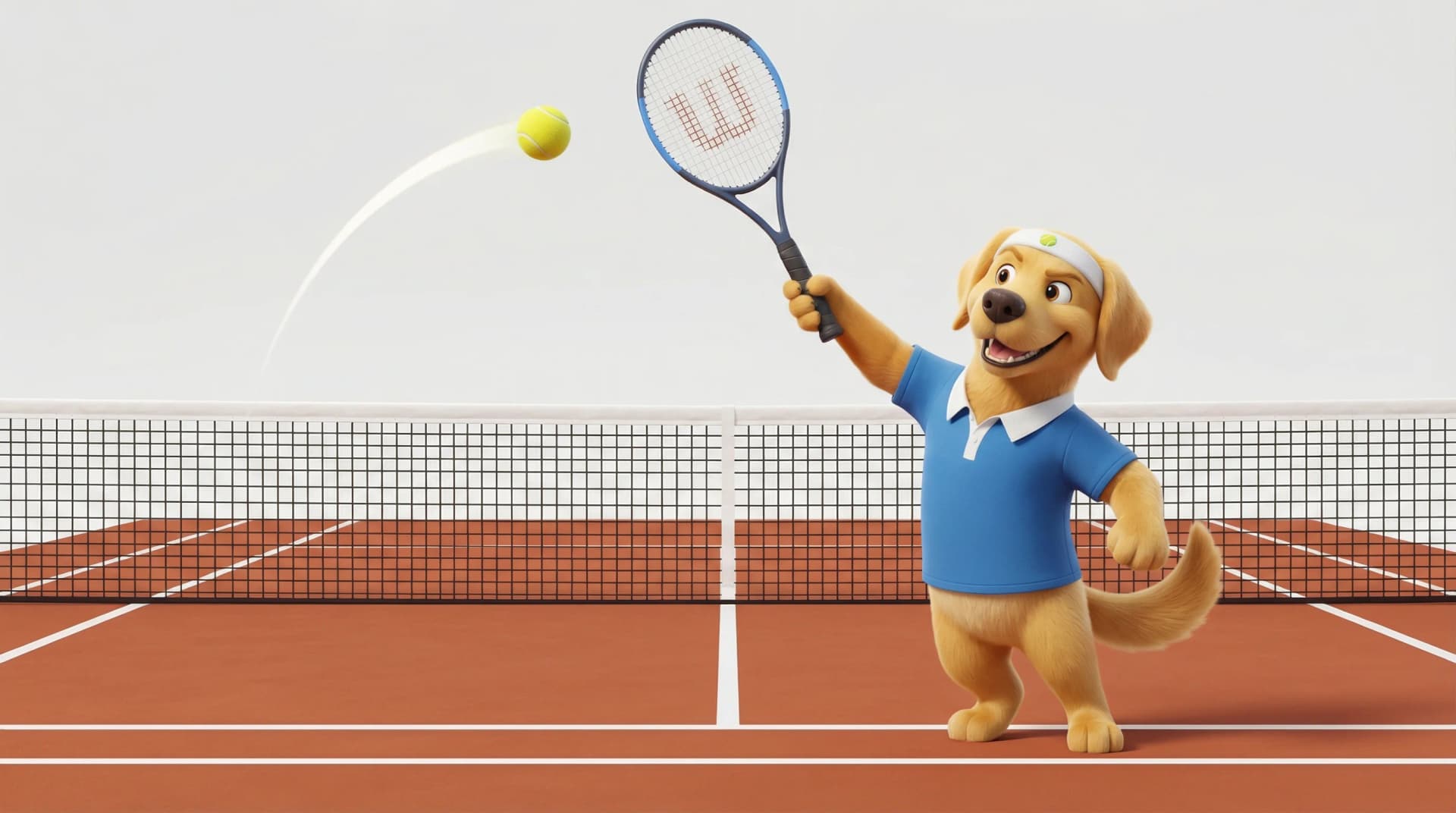 Positionnement retour de service tennis