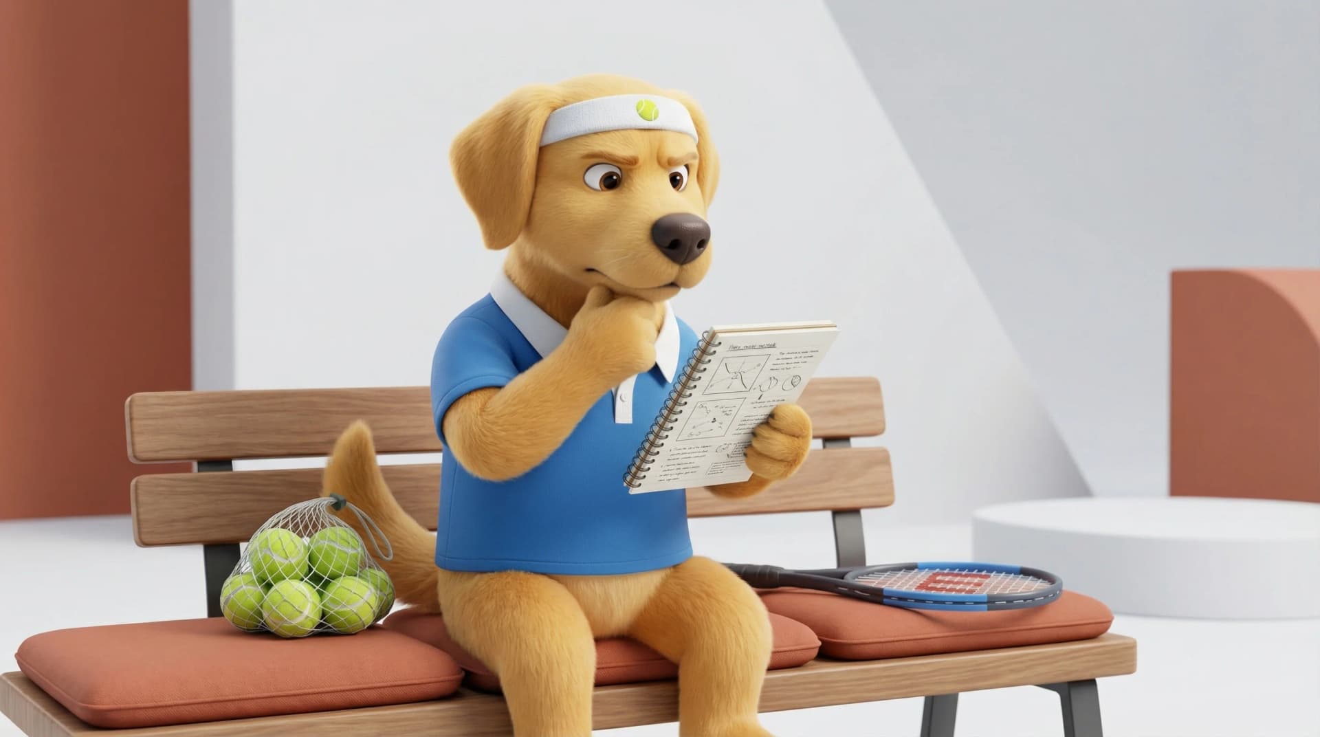 Échauffement dynamique sur le court