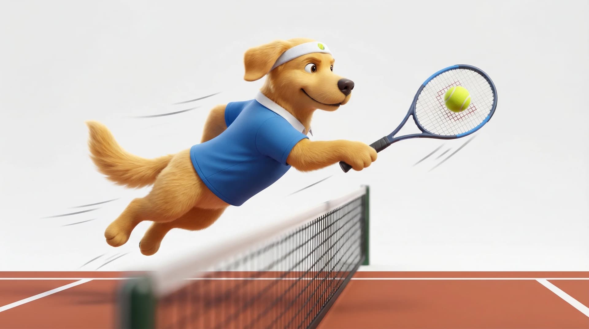 Mouvement d'interception et poaching au tennis