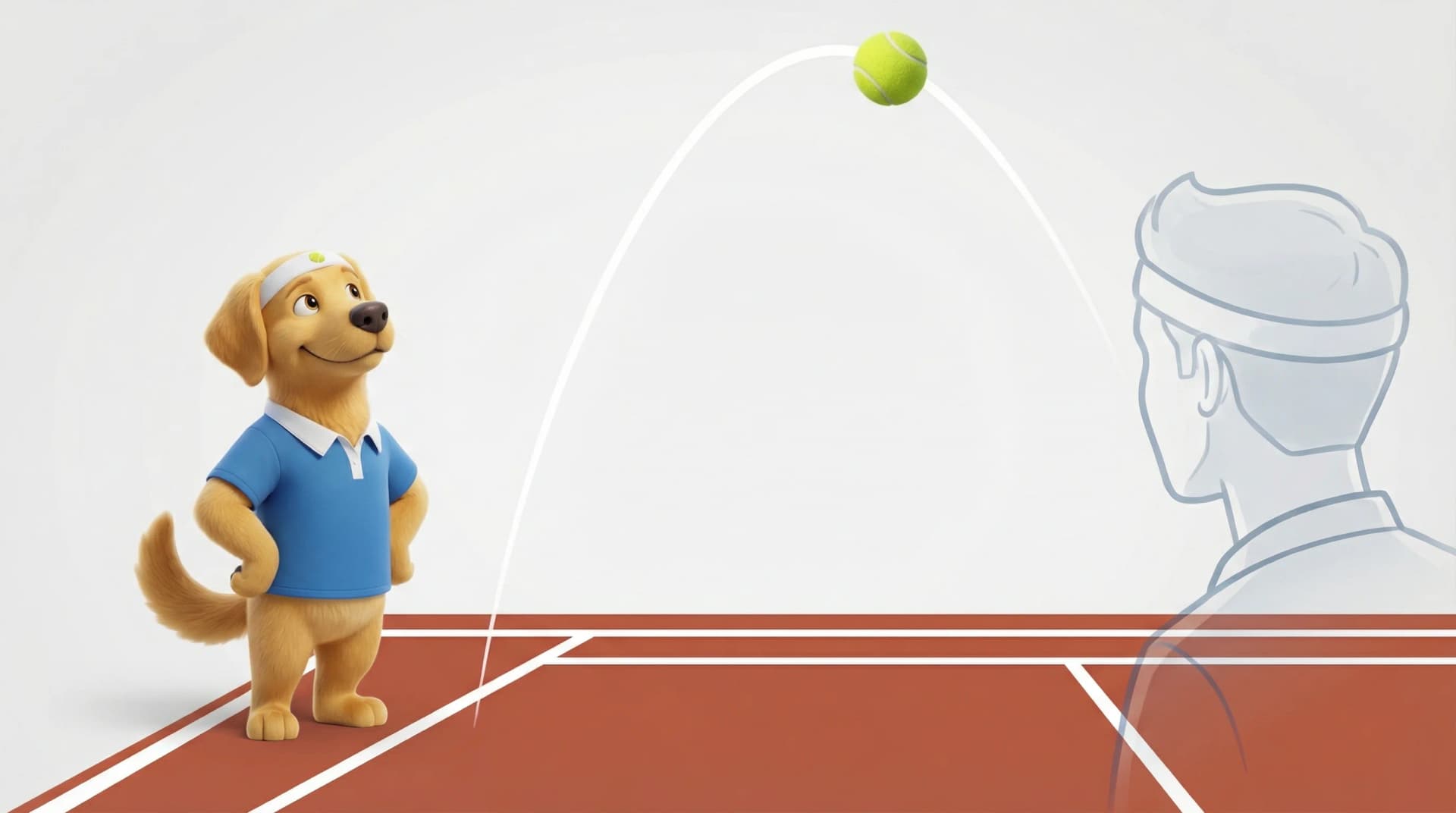 Zones tactiques du service au tennis