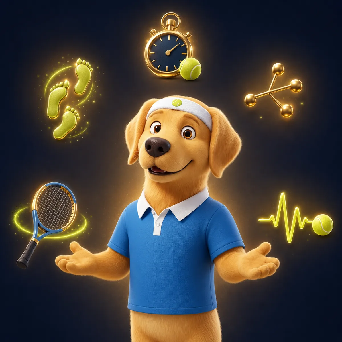 Sam analyse ta vidéo de tennis et génère ta carte de joueur
