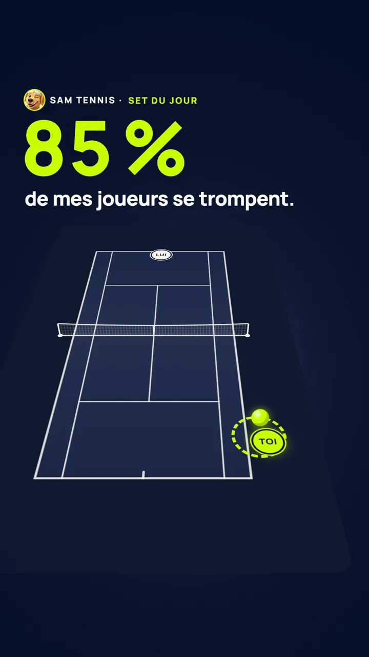Aperçu de la vidéo : Sorti du court : où jouer la balle ?
